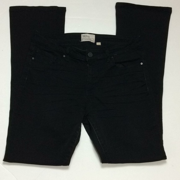 BKE Payton Tailored Bootcut Black Jeans Sz 30